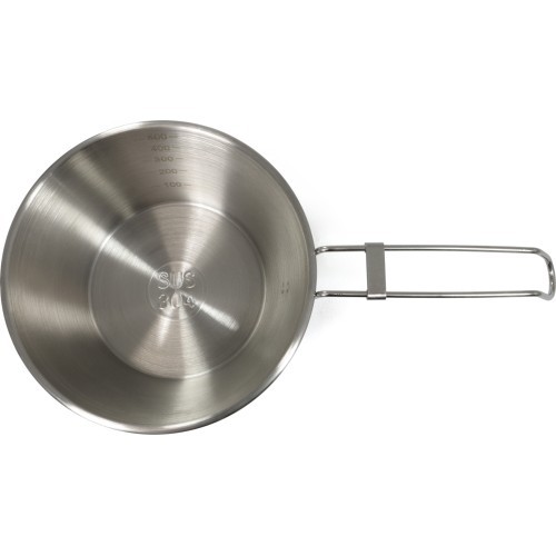 BasicNature Stainless steel bowl 'Sierra Cup'
