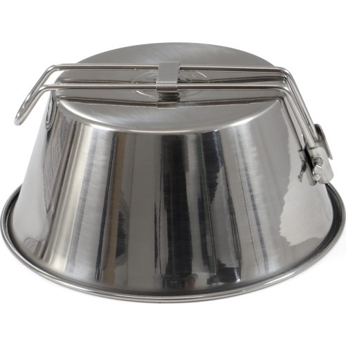 BasicNature Stainless steel bowl 'Sierra Cup'