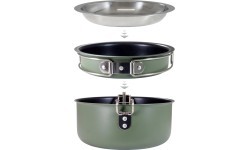 Origin Outdoors aliuminio virtuvės rinkinys „Snap-Pack“