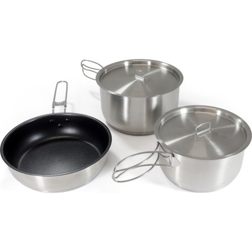 Набор посуды из нержавеющей стали Origin Outdoors «Non-Stick»