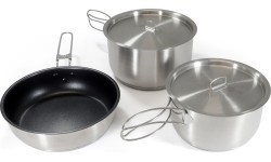 Набор посуды из нержавеющей стали Origin Outdoors «Non-Stick»