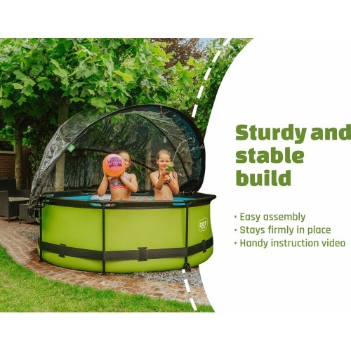 Baseino kupolas EXIT ECO ø244 cm, universalus (taip pat Intex/Bestway)