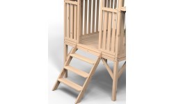EXIT Panorama 300 wooden playhouse with slide