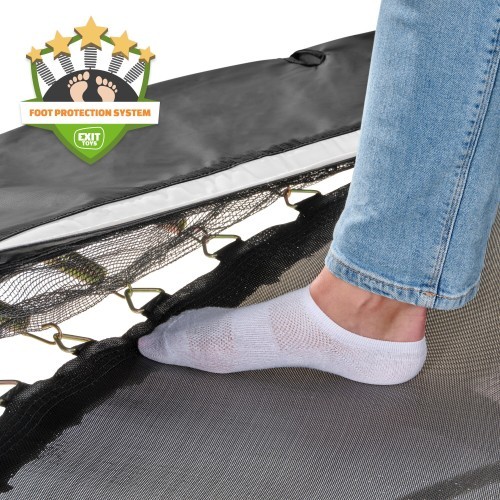 EXIT Lotus Classic trampoline ø253cm - black