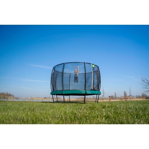 EXIT Lotus Classic trampoline ø366cm - green