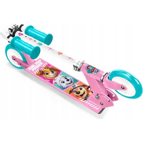 Vaikiškas paspirtukas Paw Patrol, rožinis