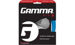 Teniso raketės stygos Gamma Moto Set 17, 1,24 mm, juodos