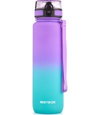 Sports water bottle meteor 1000 ml dark green - Teal || Violet