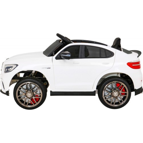 Elektromobilis vaikams Mercedes Benz GLC63S, baltas
