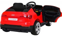 Электромобиль Audi E-Tron Sportback, красный