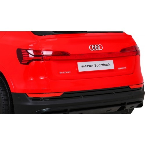 Vehicle Audi E-Tron Sportback Red