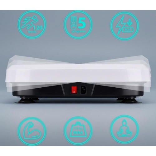 VIBRATION PLATFORM WITH RESISTANCE BANDS SVP08 ONE FITNESS
