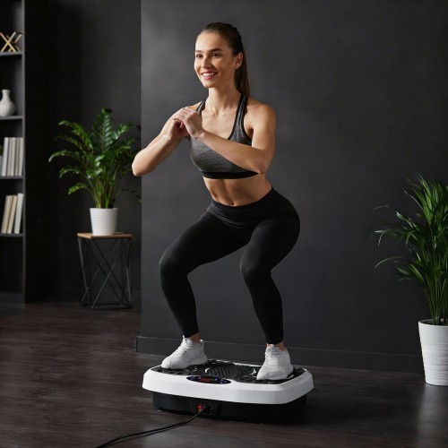 Виброплатформа с эспандерами One Fitness SVP08
