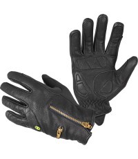 Женские кожаные мотоперчатки W-Tec Perchta - Чёрный