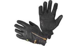 Женские кожаные мотоперчатки W-Tec Perchta - Чёрный