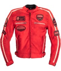 Men’s Textile Jacket W-TEC Patriot Red - Red