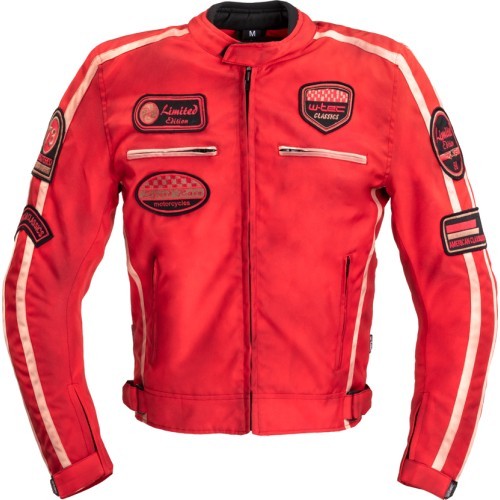 Men’s Textile Jacket W-TEC Patriot Red - Red