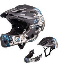 Downhill Helmet W-TEC Delgada - Black Heart Mechanic