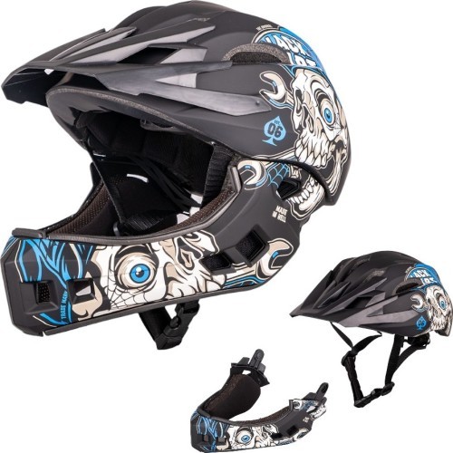 Nusileidimo šalmas W-TEC Delgada - Black Heart Mechanic