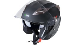 Motociklininko šalmas W-TEC Putta - Matinė juoda-bronzinė