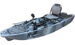 Sulankstoma baidarė su pedalais inSPORTline Rhoner Urban Camo