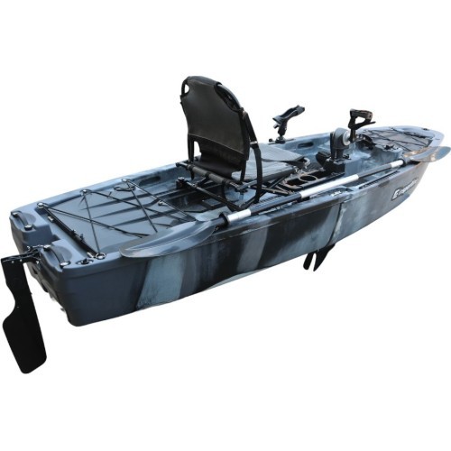 Sulankstoma baidarė su pedalais inSPORTline Rhoner Urban Camo