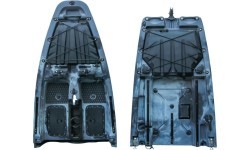 Sulankstoma baidarė su pedalais inSPORTline Rhoner Urban Camo