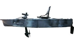 Sulankstoma baidarė su pedalais inSPORTline Rhoner Urban Camo
