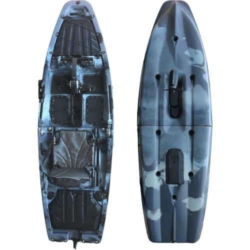 Складной каяк с педальным приводом inSPORTline Rhoner Urban Camo