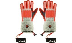Heated Faux Shearling Gloves Glovii GS3 - Beige, Black