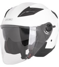 Open-Face Helmet W-TEC Barcela - White Glossy