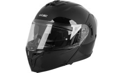 Flip-Up Motorcycle Helmet W-TEC Benidor - Black Glossy