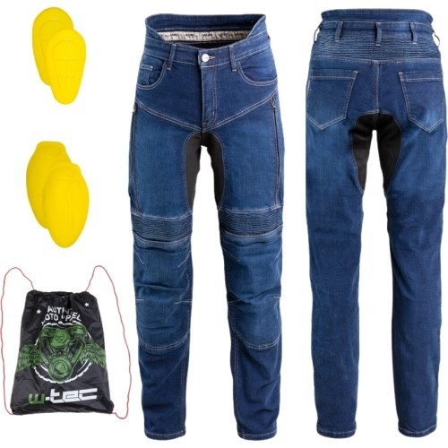 Men’s Motorcycle Jeans W-TEC Biterillo Evo - Blue