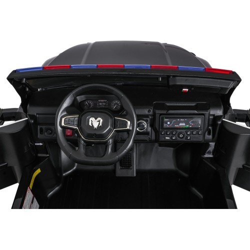 Электромобиль RAM 3500 Police, чёрный