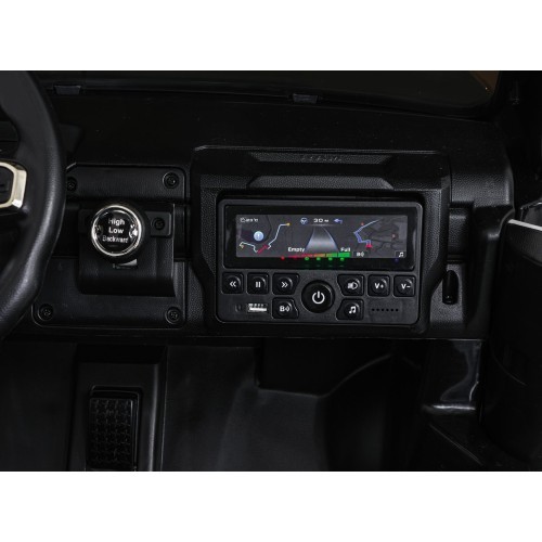 RAM 3500 Police elektromobilis, juodas