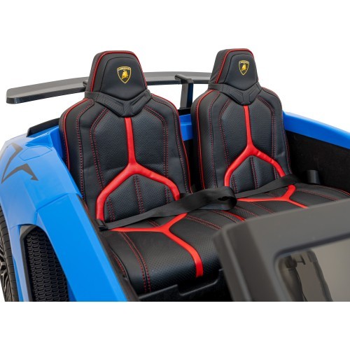 Elektromobilis Lamborghini Aventador SV STRONG, mėlynas