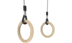 EXIT GetSet mediniai gimnastikos žiedai MB100 / MB200 / MB300