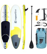Irklentė su priedais inSPORTline WaveTrip 10’6” G3 - Geltona
