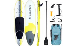 Irklentė su priedais inSPORTline WaveTrip 10’6” G3 - Geltona