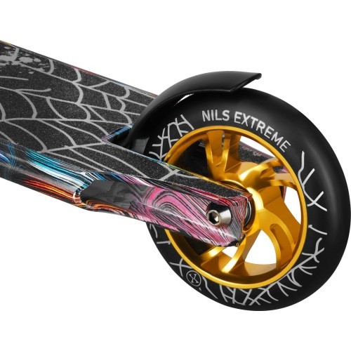 Трюковый самокат NILS Extreme HS221 Spider