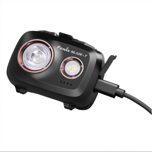 Fenix HL32R-T LED žibintuvėlis ant galvos, juodas