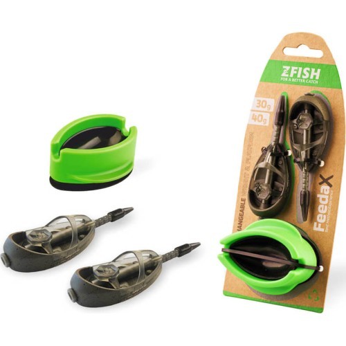 Набор кормушек ZFISH Method Feeder Feeda X 50,60 г + форма