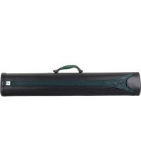 Kietas dėklas biliardo lazdai Expert EX-3, juodai žalias, 2/4, 85 cm