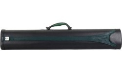 Kietas dėklas biliardo lazdai Expert EX-3, juodai žalias, 2/4, 85 cm