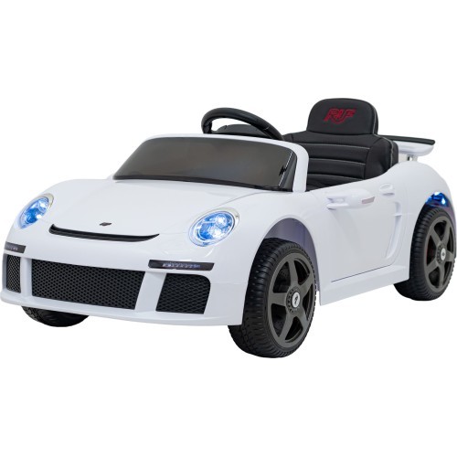 Elektromobilis RUF CTR3, baltas