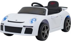 Elektromobilis RUF CTR3, baltas