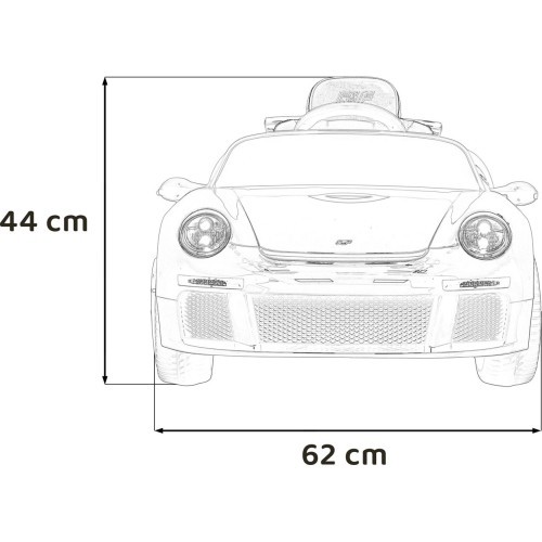 Электромобиль RUF CTR3, белый