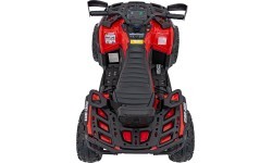 Keturratis Can Am Outlander ATV su nuotolinio valdymo pultu, raudonas