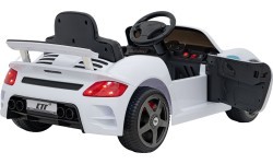 Elektromobilis RUF CTR3, baltas