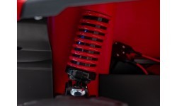 Keturratis Can Am Outlander ATV su nuotolinio valdymo pultu, raudonas